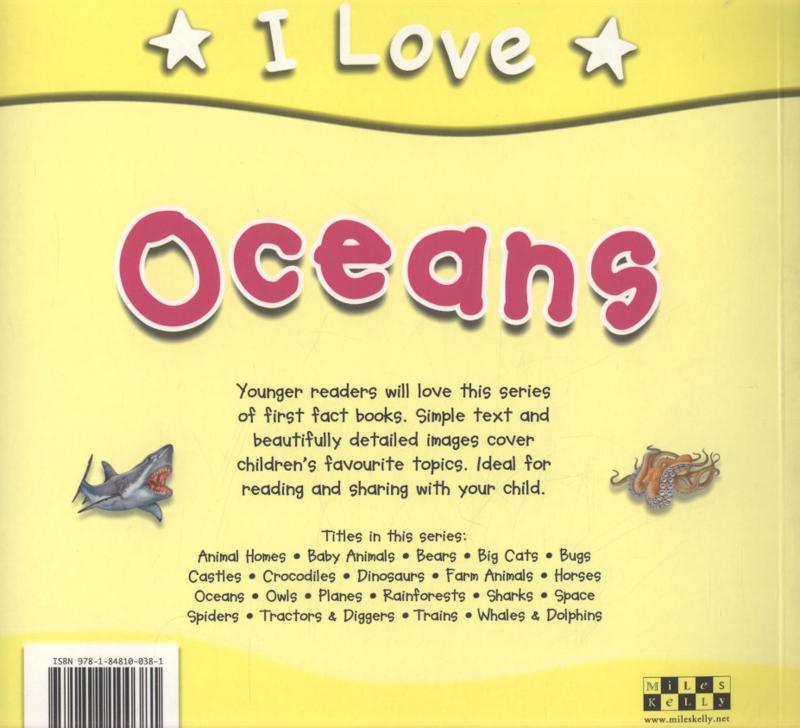 Miles Kelly - I Love Oceans First facts and Pictures - Spectrawide Bookstore