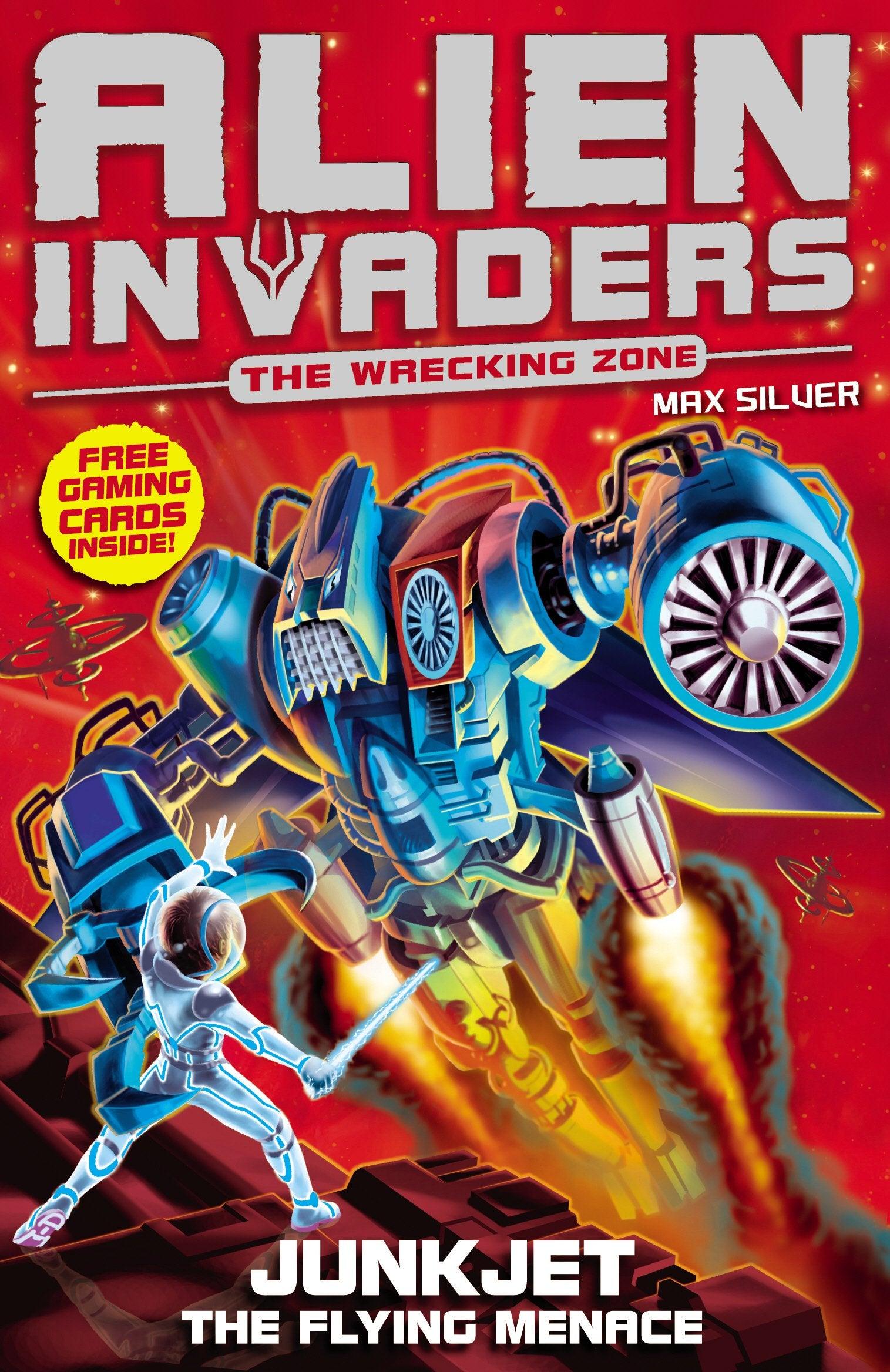 Alien Invaders - The Wrecking Zone - Junkjet The Flying Menace - Spectrawide Bookstore