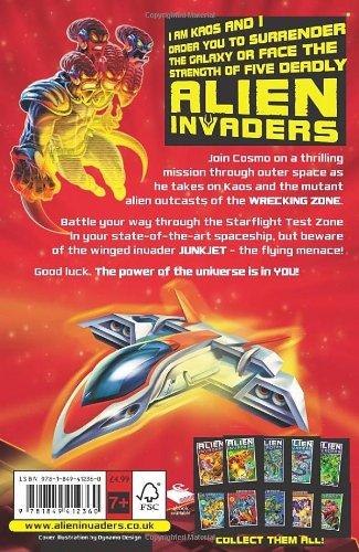 Alien Invaders - The Wrecking Zone - Junkjet The Flying Menace - Spectrawide Bookstore