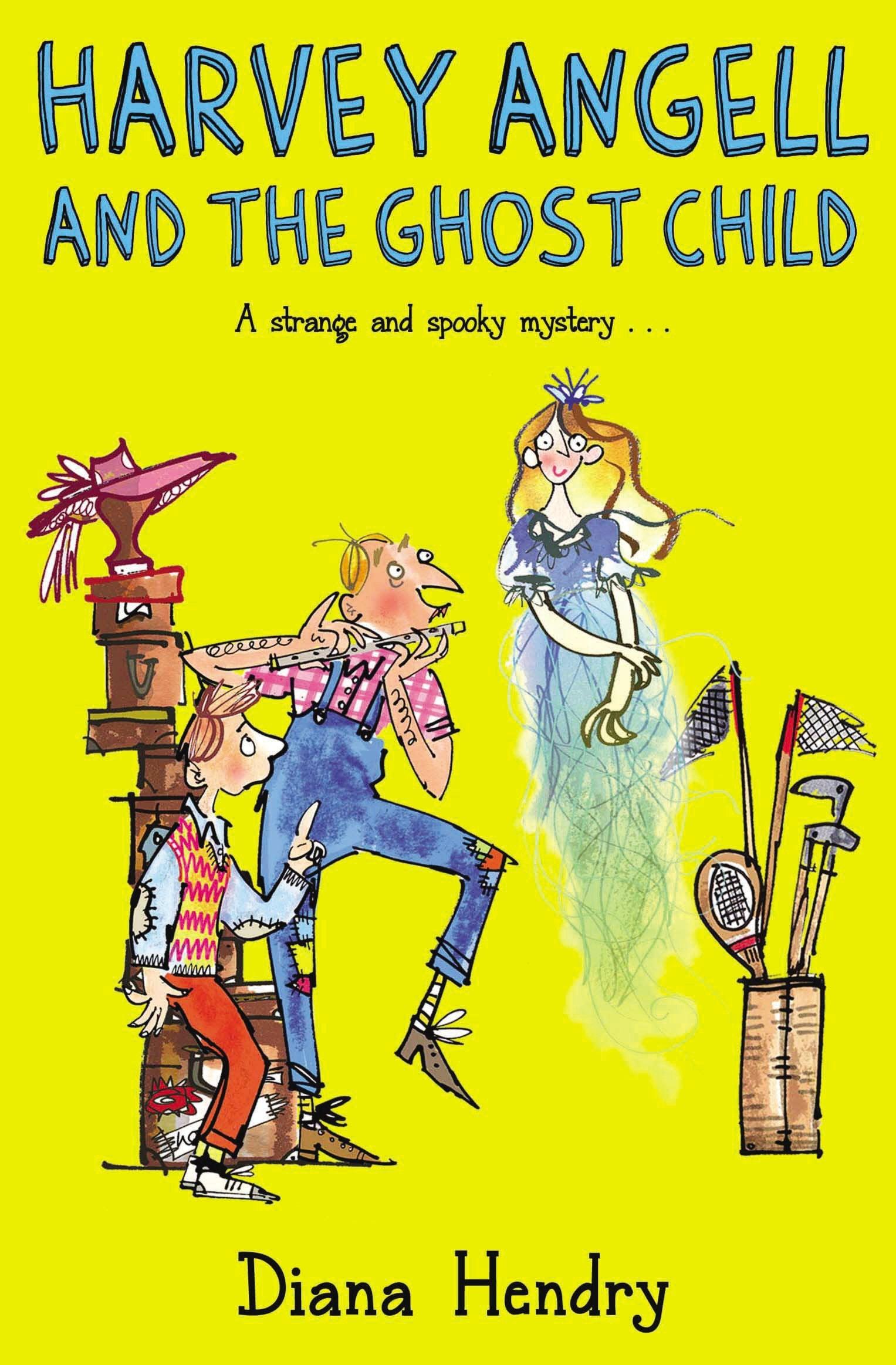 Harvey Angell And The Ghost Child A Strange and Spooky Mystery - Diana Hendry - Spectrawide Bookstore