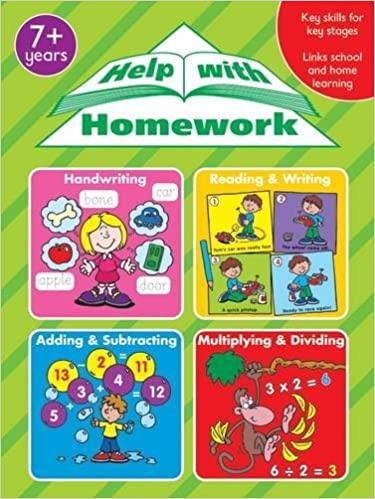 Help With Homework 7+ - Bumper - Handwriting+Reading & Writing+Add & Sub+Multiply & Divide - Spectrawide Bookstore