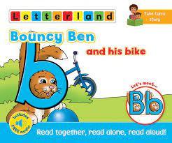 Letterland - Bouncy Ben and his bike - Spectrawide Bookstore