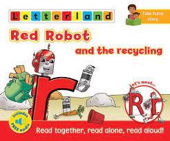 Letterland - Red Robot and the Recycling - Spectrawide Bookstore