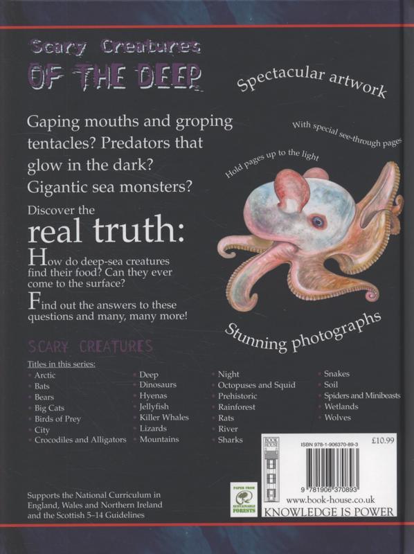 Scary Creatures Of The Deep - Spectrawide Bookstore