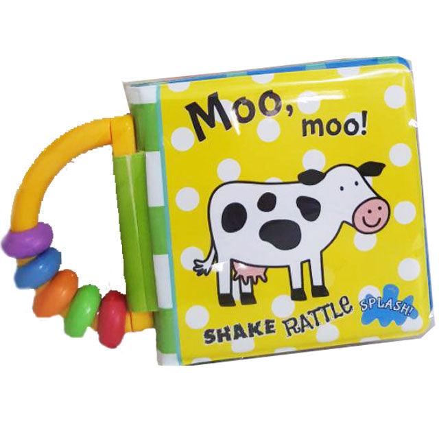 SHAKE RATTLE SPLASH ANIMALS BATH BOOK - Spectrawide Bookstore