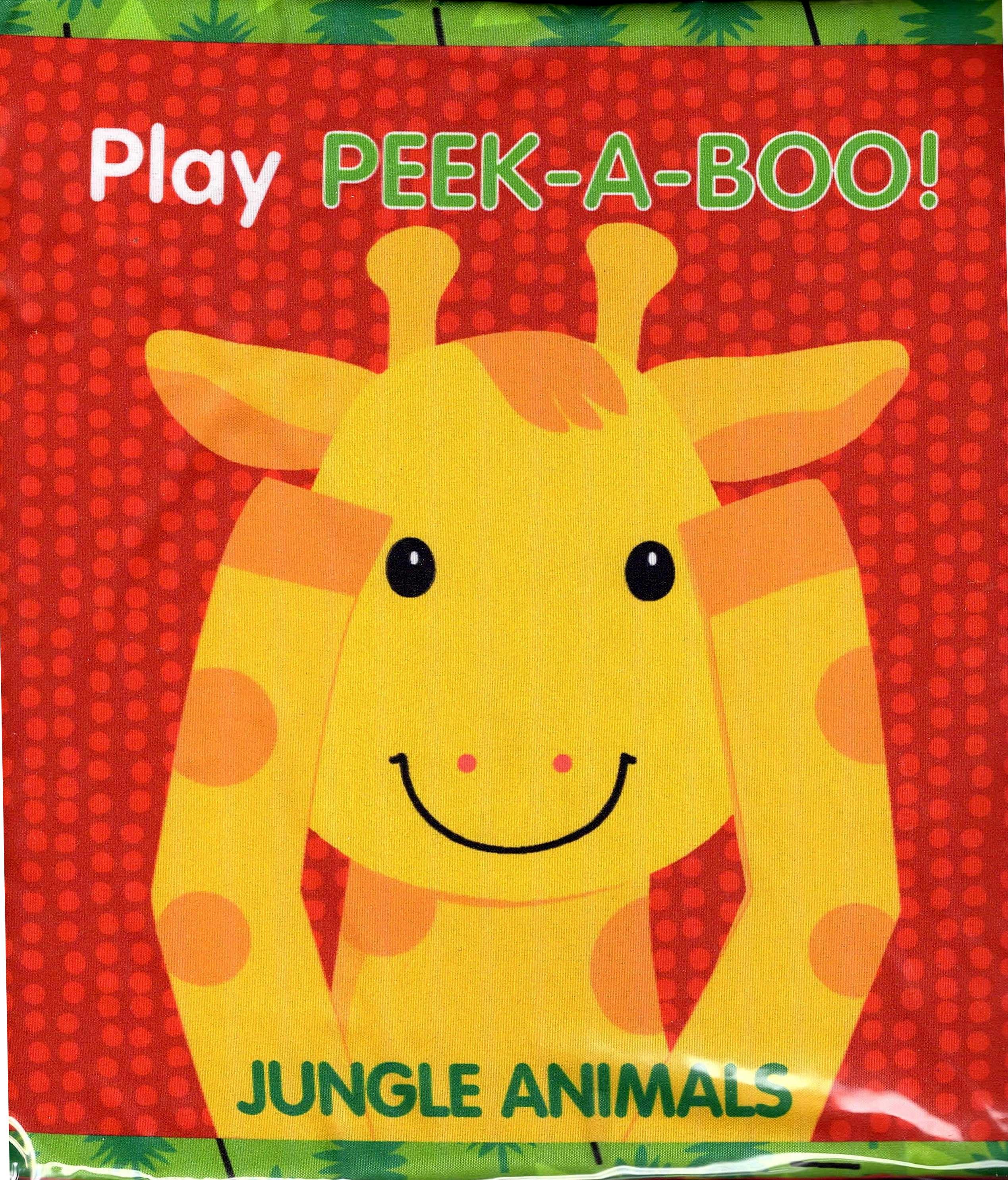 Play Peek-A-Boo! Jungle Animals - Cloth Book - Spectrawide Bookstore