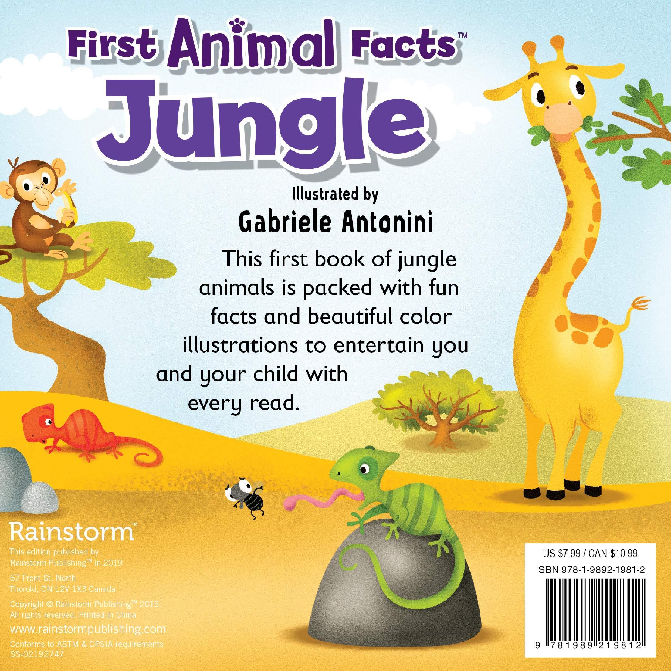 First Animal Facts - Jungle - Spectrawide Bookstore