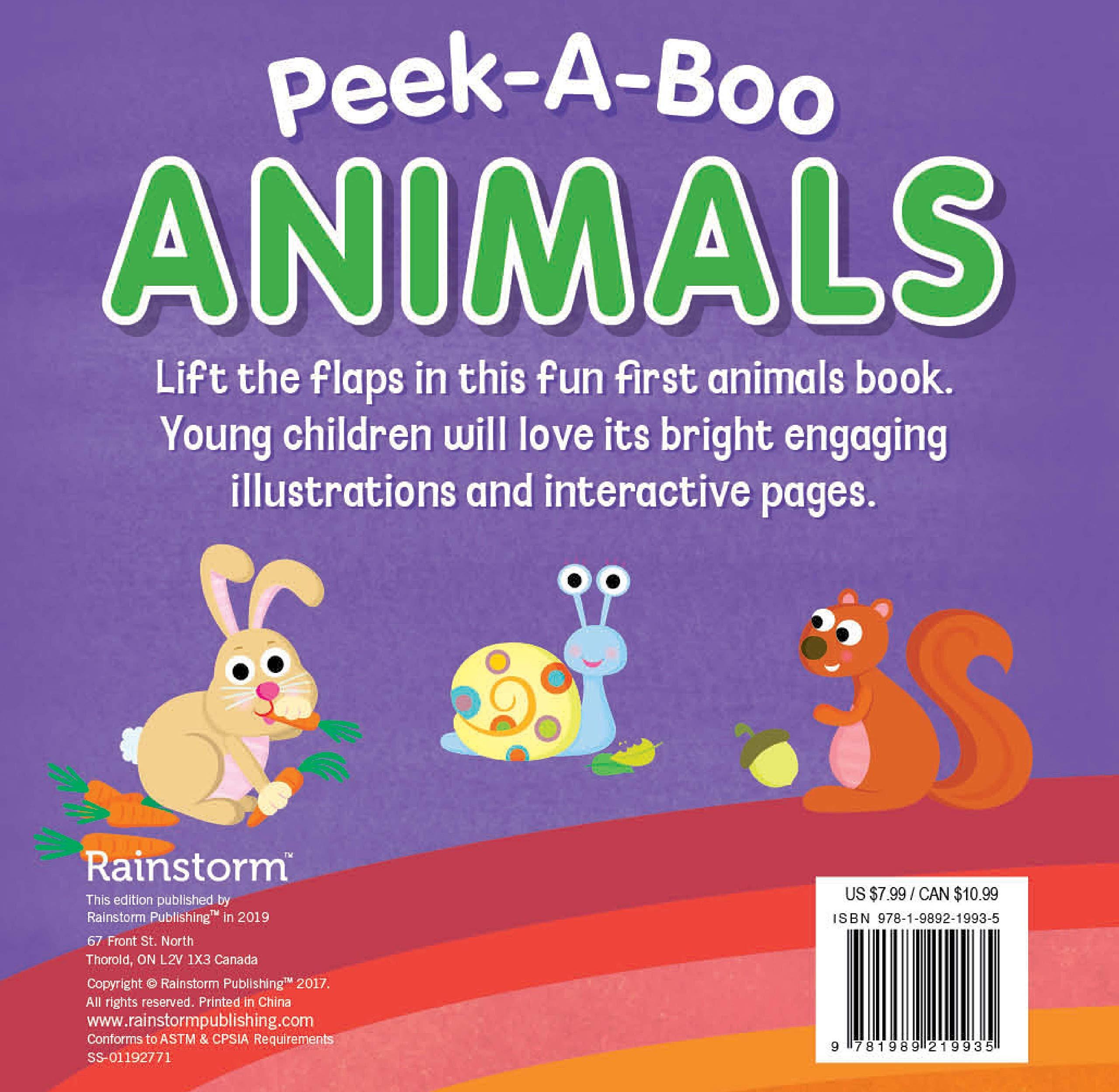 Peek-a-Boo - Animals - A Lift-the-Flap Book - Spectrawide Bookstore