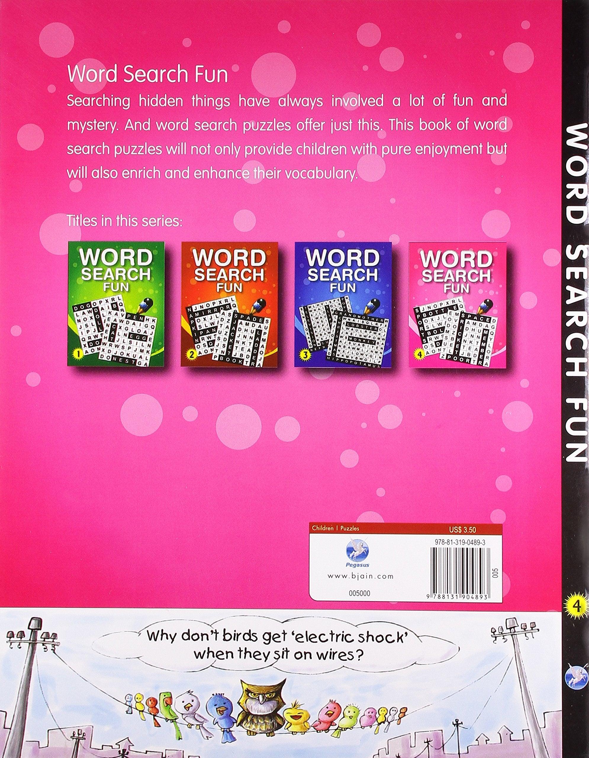 Word Search Fun - 4 - Spectrawide Bookstore