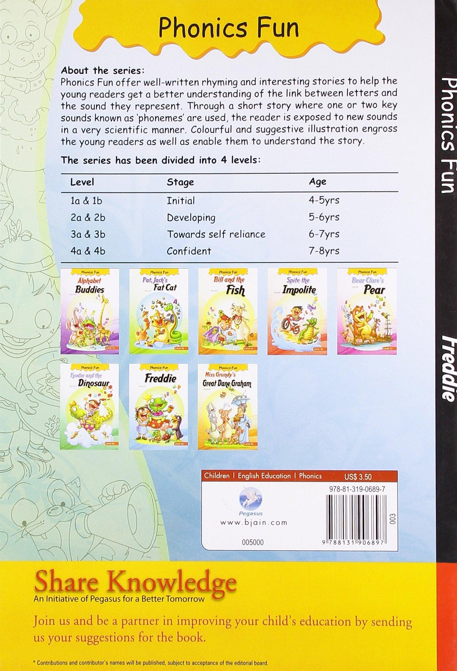 Phonics Fun - Freddie - Spectrawide Bookstore