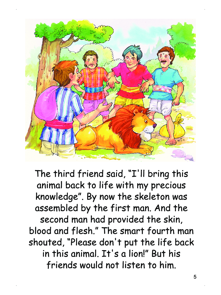 Tales From Panchatantra - The Lion Makers The Lake of the Moon The Loyal Mongoose - Spectrawide Bookstore