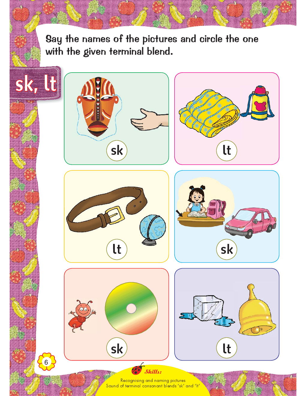 Increase Phonological Awareness - Phonics Workbook 4 - Spectrawide Bookstore