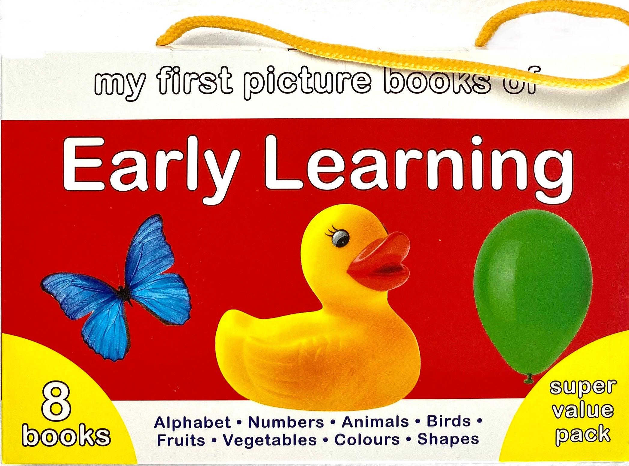 My First Picture Books of Early Learning 8 Books Box Set - Spectrawide Bookstore