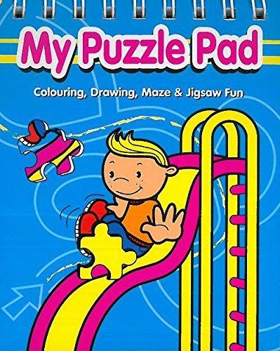 My Puzzle Pad - Blue - Spectrawide Bookstore