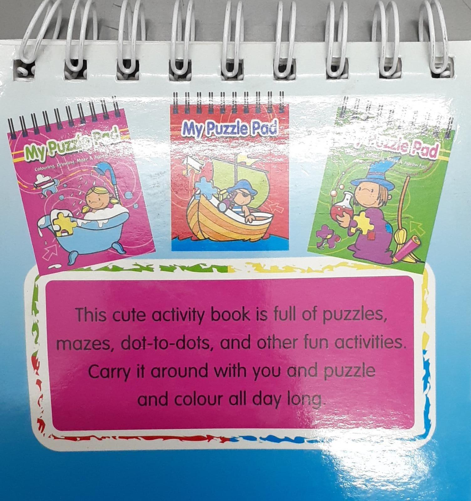My Puzzle Pad - Blue - Spectrawide Bookstore