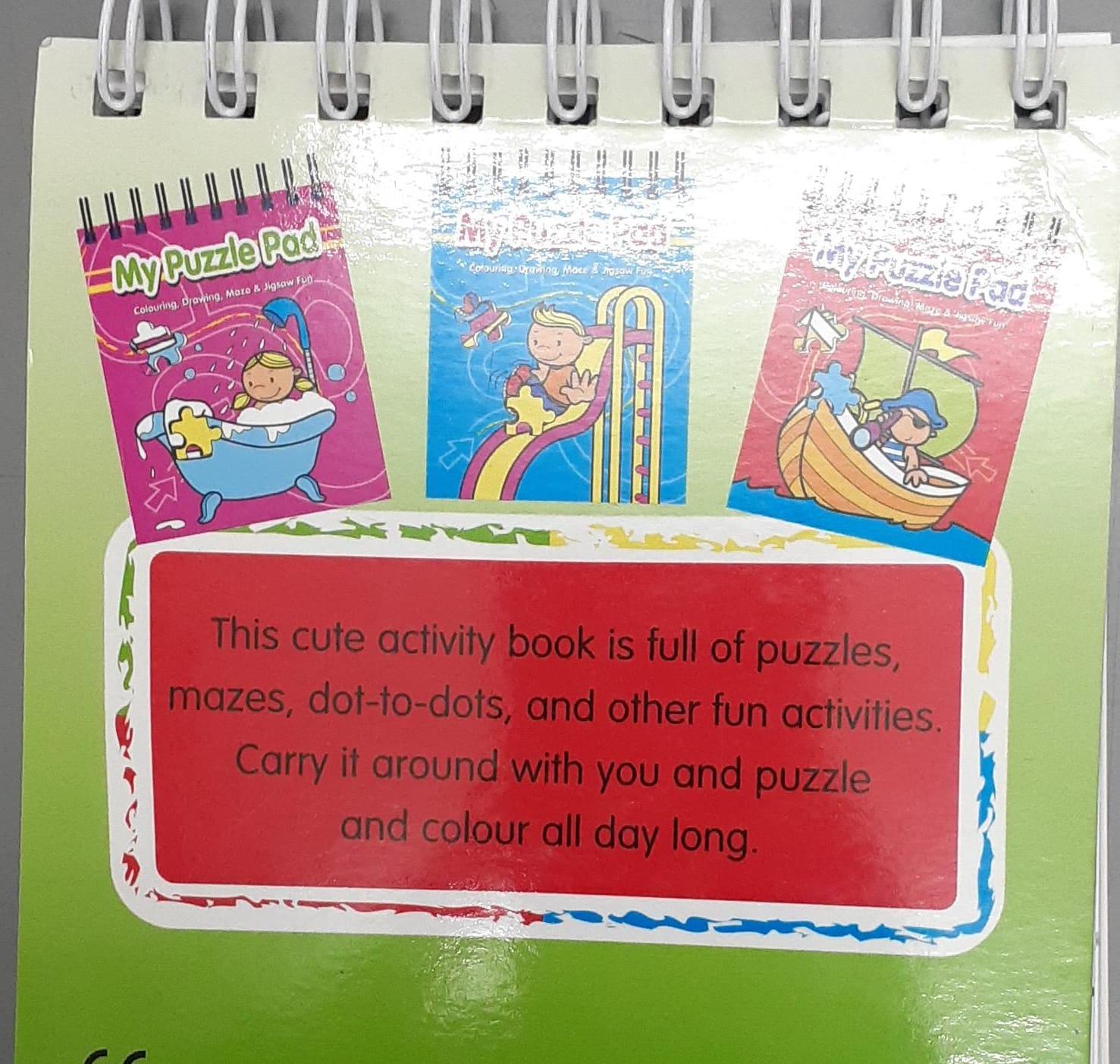 My Puzzle Pad - Green - Spectrawide Bookstore