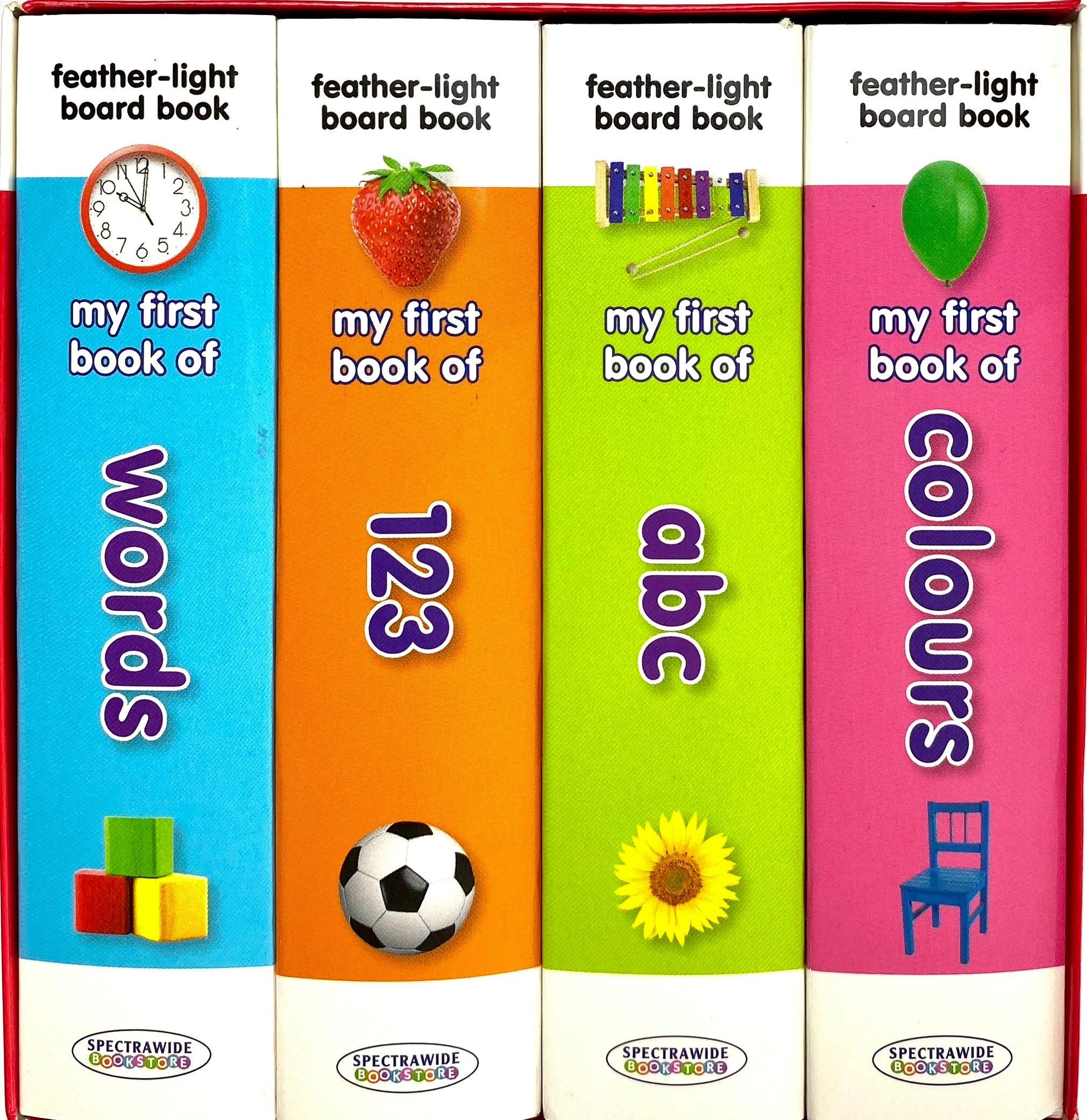 My First Library-abc,123,words,colours-Pack - Spectrawide Bookstore