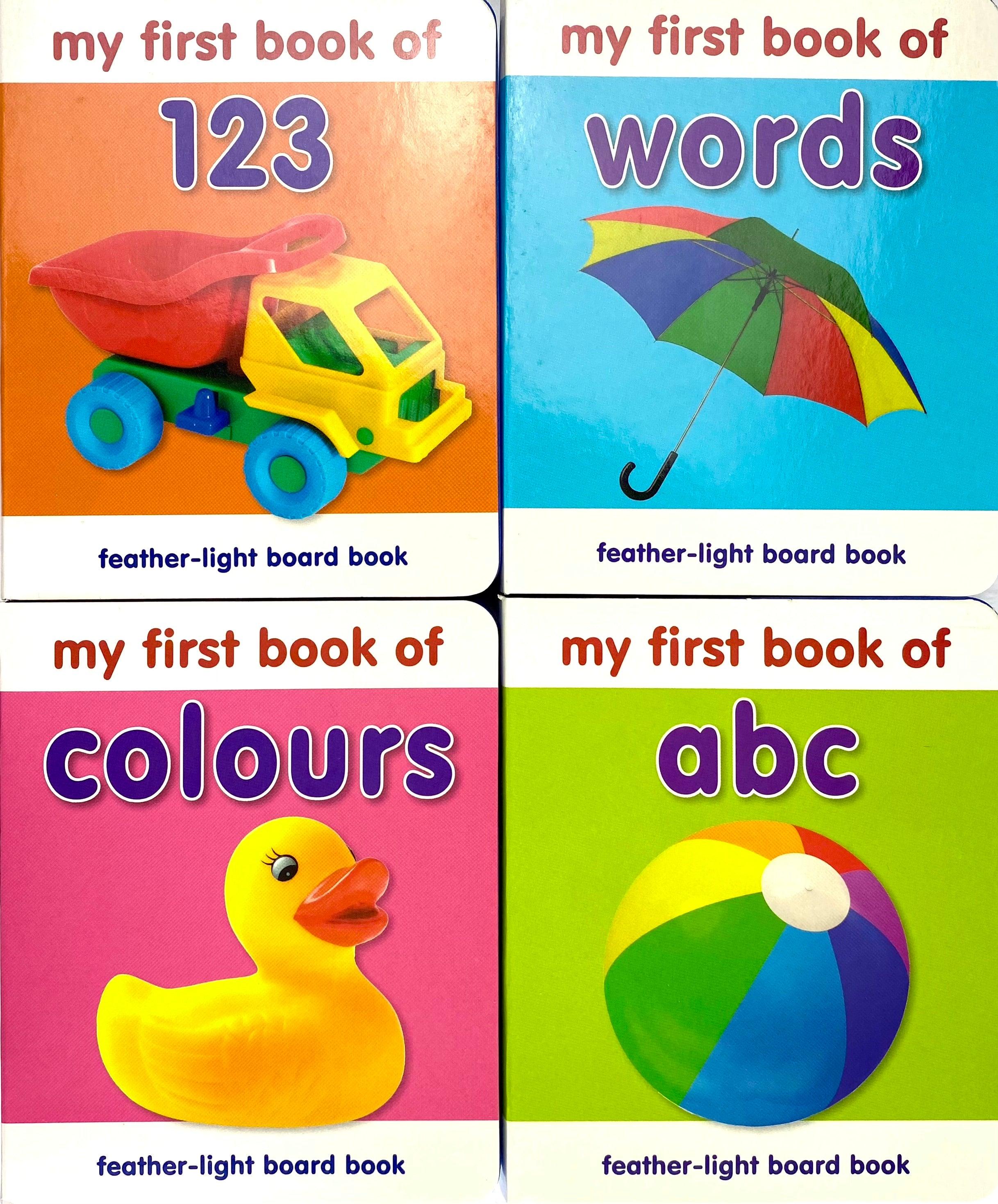 My First Library-abc,123,words,colours-Pack - Spectrawide Bookstore