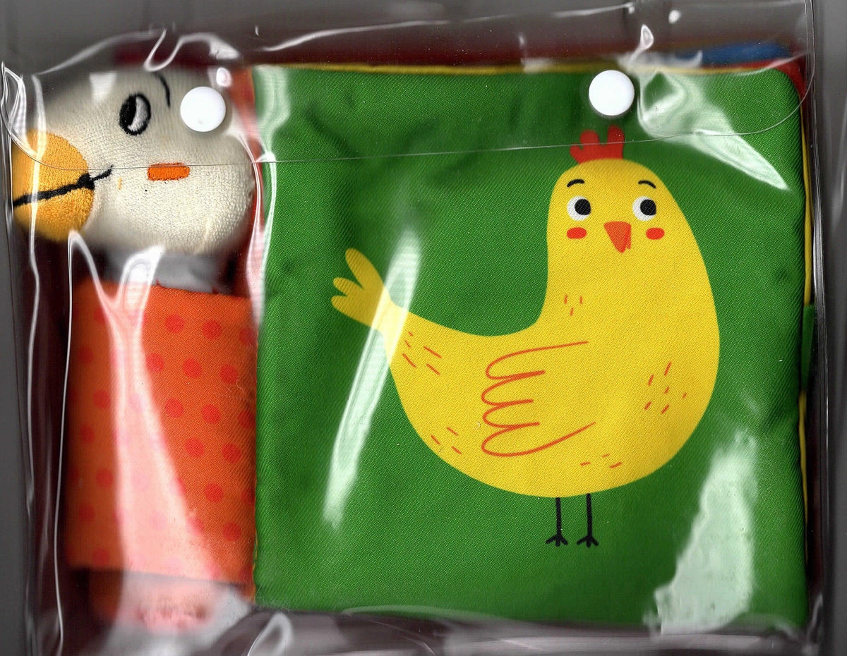 My Soft & Squeaky Animal - Hen & Her Chick - Cloth Book - Spectrawide Bookstore