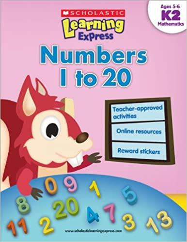 Scholastic Learning Express K2 Mathematics Numbers 1 to 20 - Spectrawide Bookstore