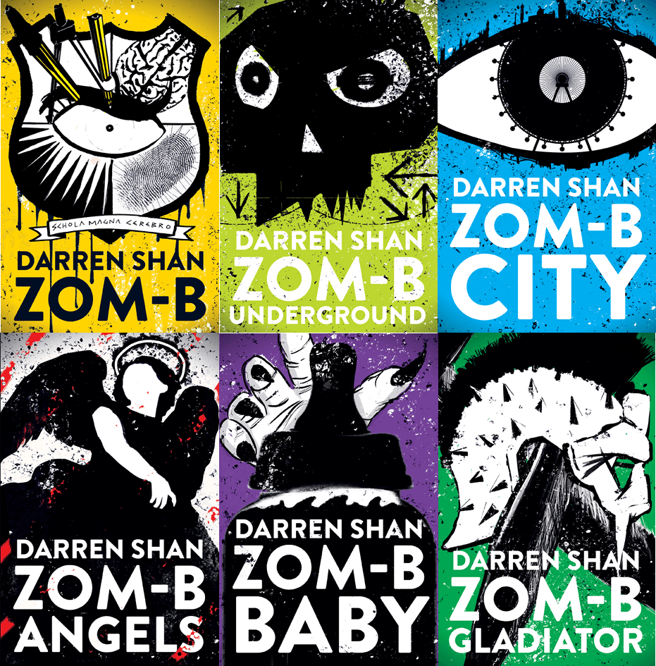 Darren Shan Zom-B - 6 Books Set Collection - The Master Of Horror