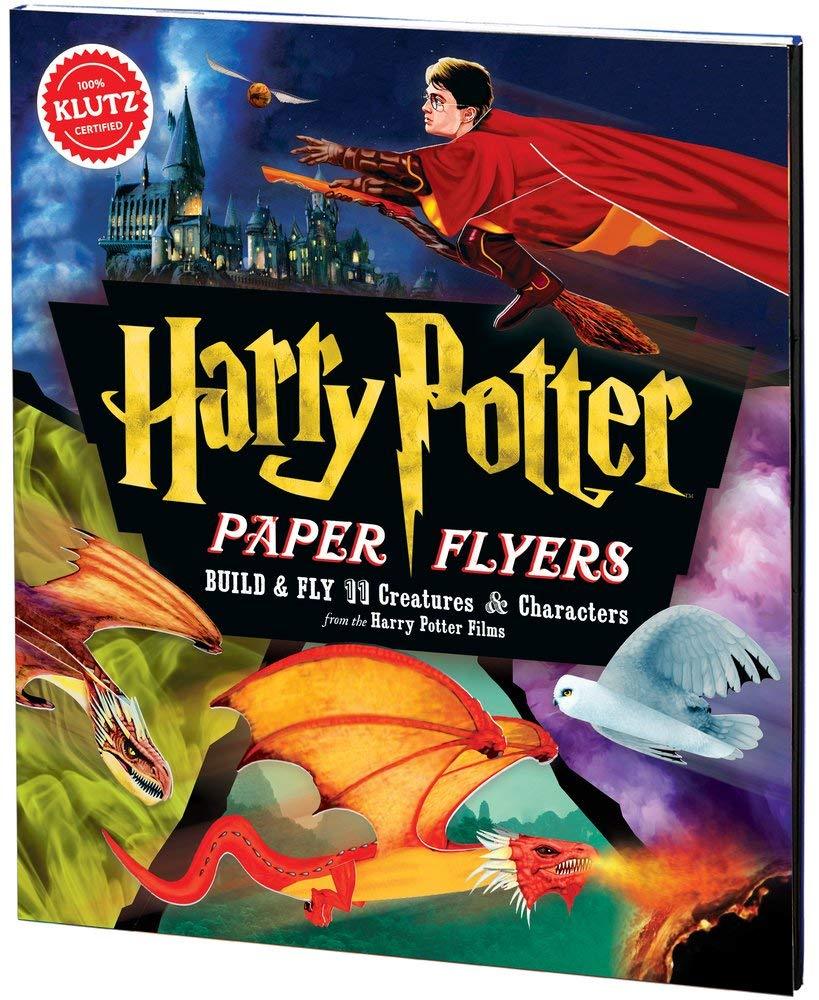 Harry Potter - PAPER FLYERS - BUILD & FLY 11 Creatures & Characters from the Harry Potter Films - KLUTZ - Spectrawide Bookstore