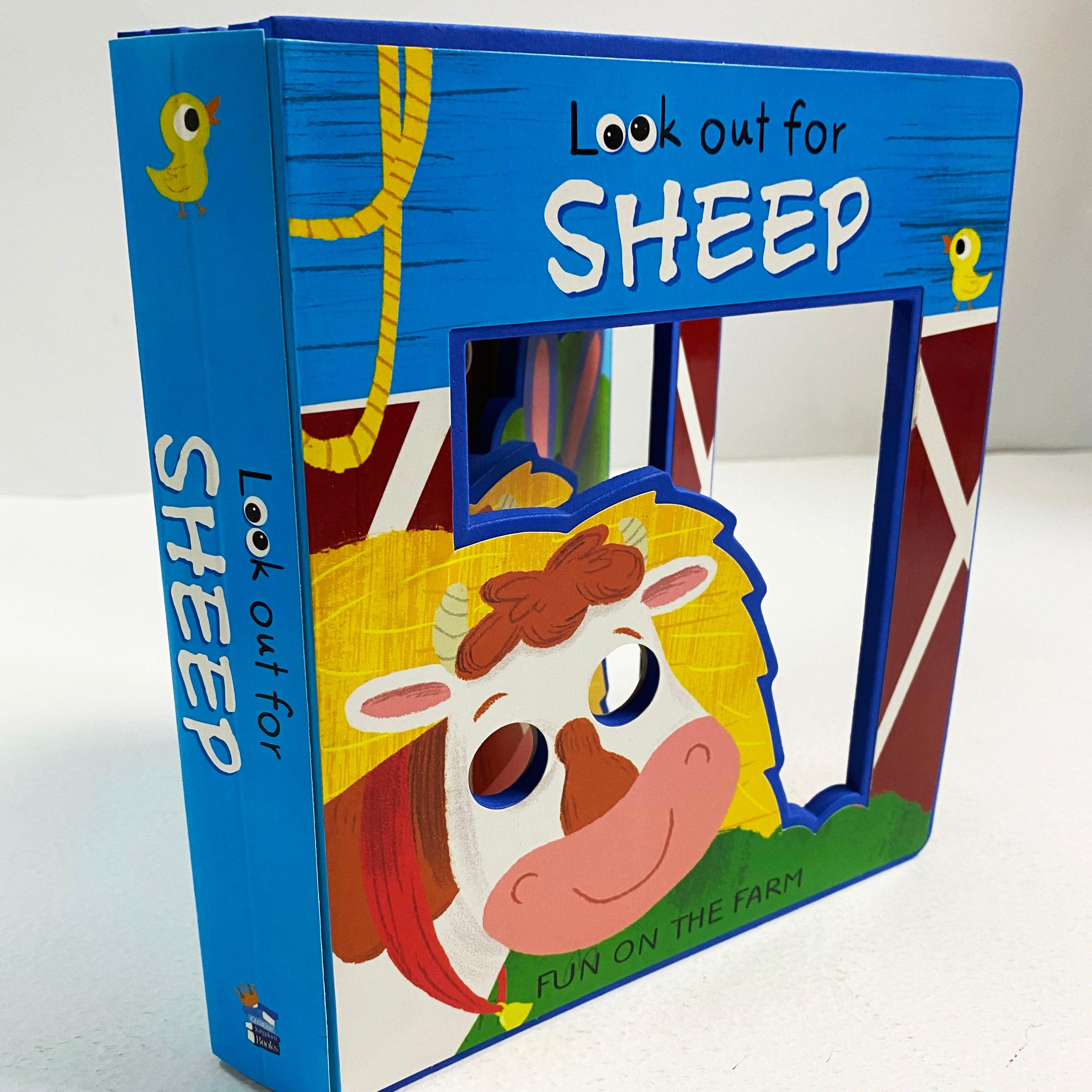 Look out for Sheep Fun On The Farm - Foam Book with Googly Eyes - Spectrawide Bookstore