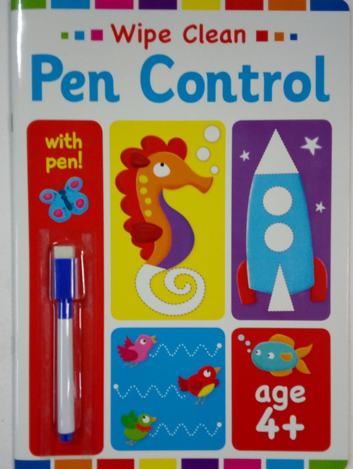 Wipe Clean: PEN CONTROL - Spectrawide Bookstore
