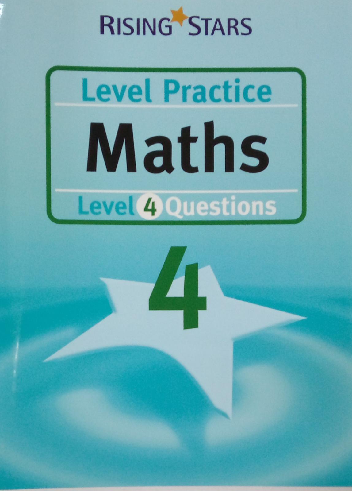 Rising Stars - Level Practice Maths Level 4 Questions