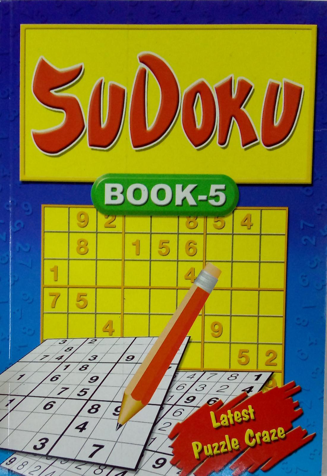 Sudoku Book - 5 - Spectrawide Bookstore