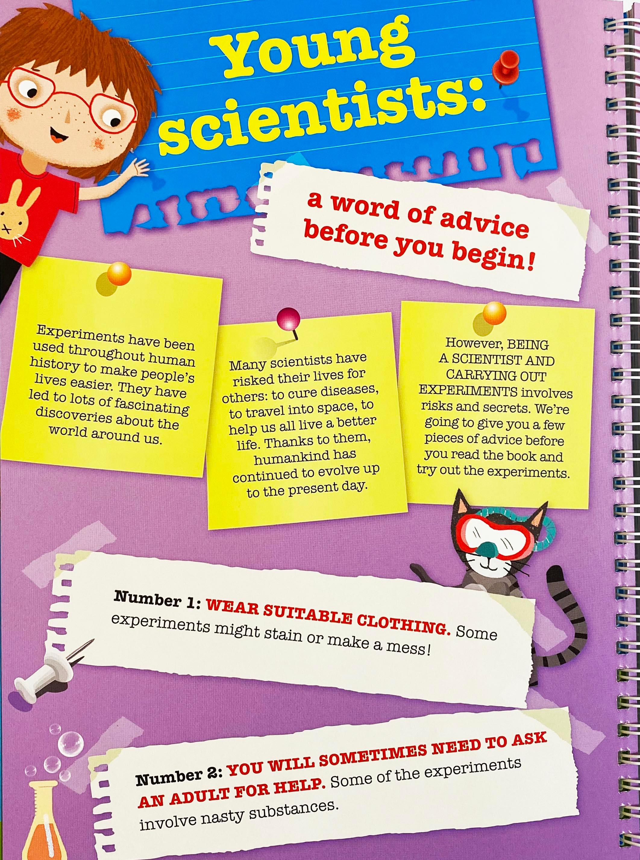 MY FIRST EXPERIMENTS (Spiralbound) - Spectrawide Bookstore