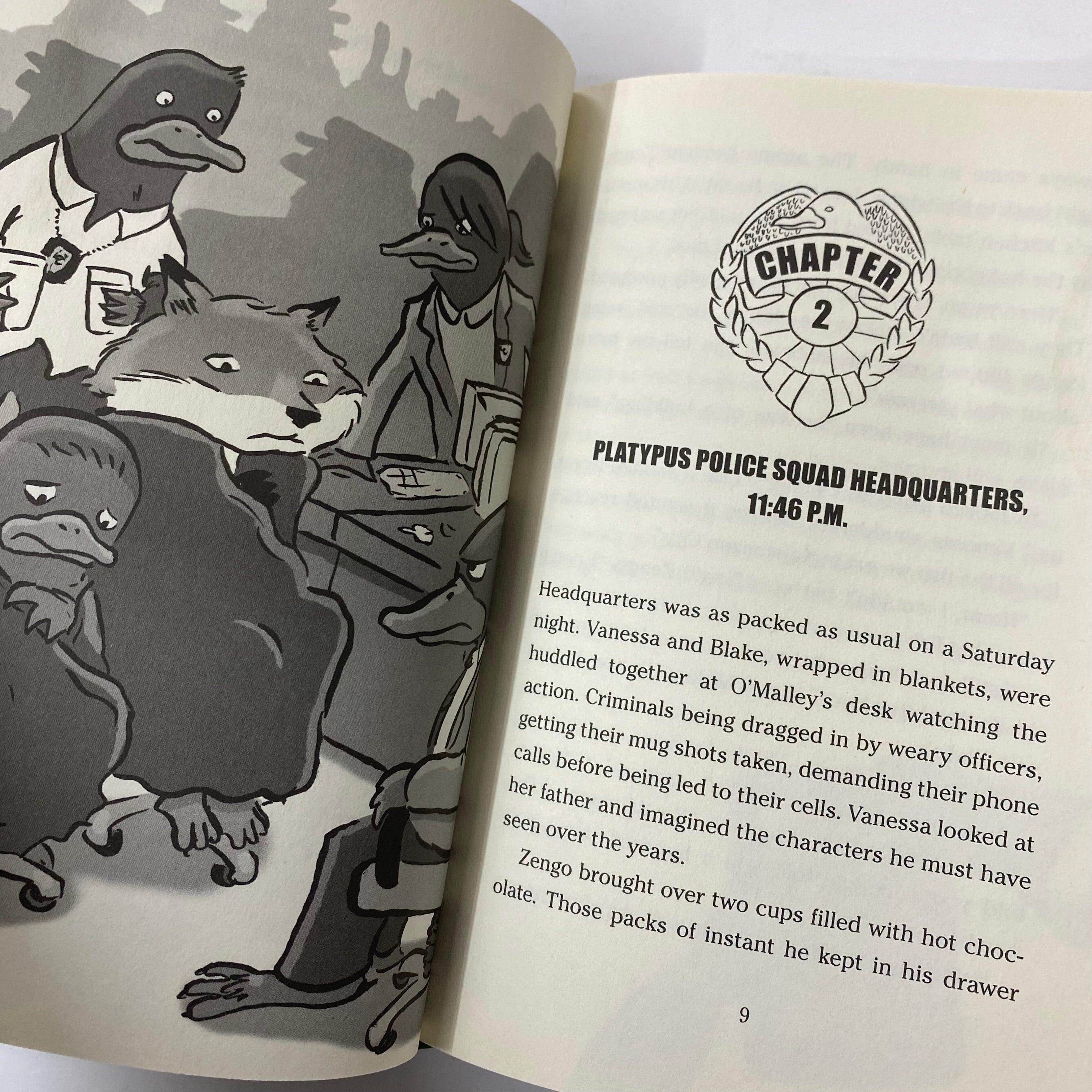Platypus Police Squad #4 - Never Say Narwhal - Spectrawide Bookstore