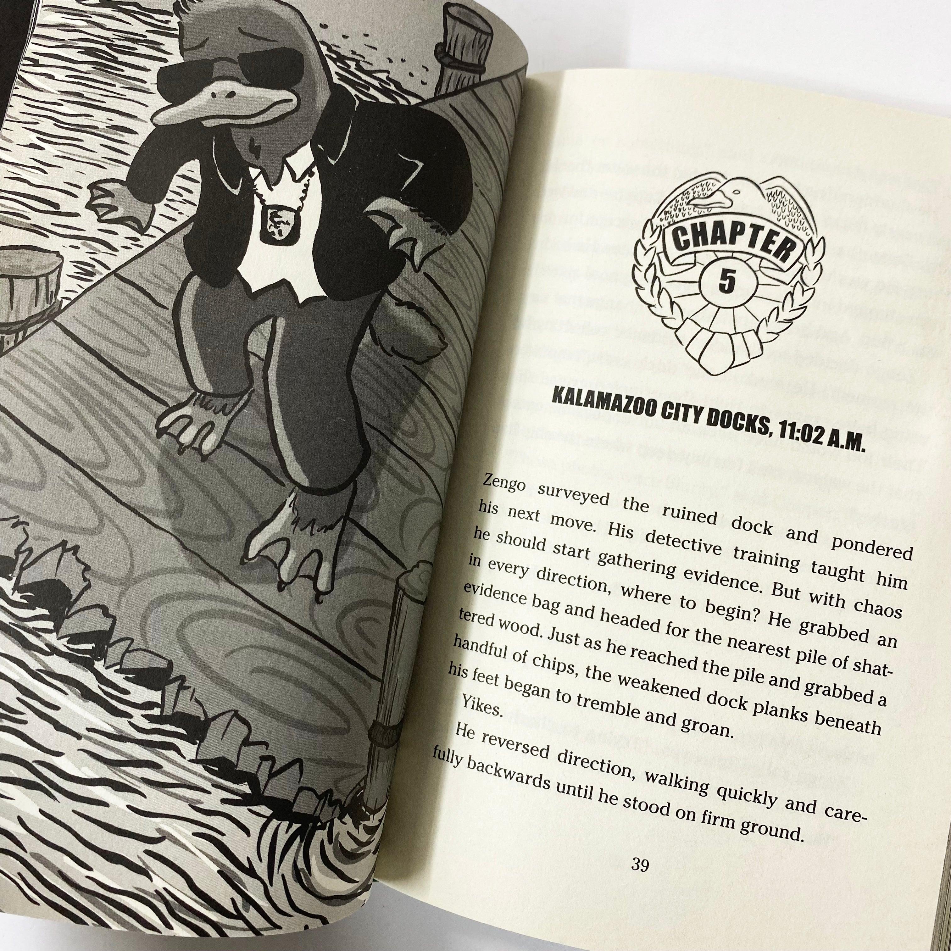 Platypus Police Squad #4 - Never Say Narwhal - Spectrawide Bookstore