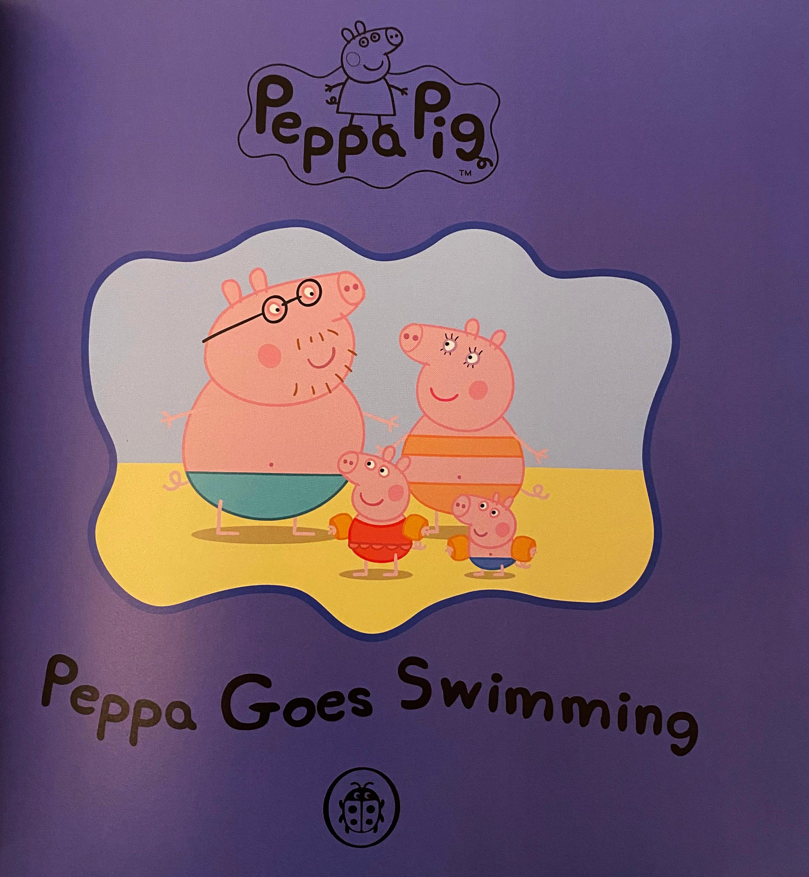 Peppa Pig - Peppa Goes Swimming - Book and CD - Spectrawide Bookstore