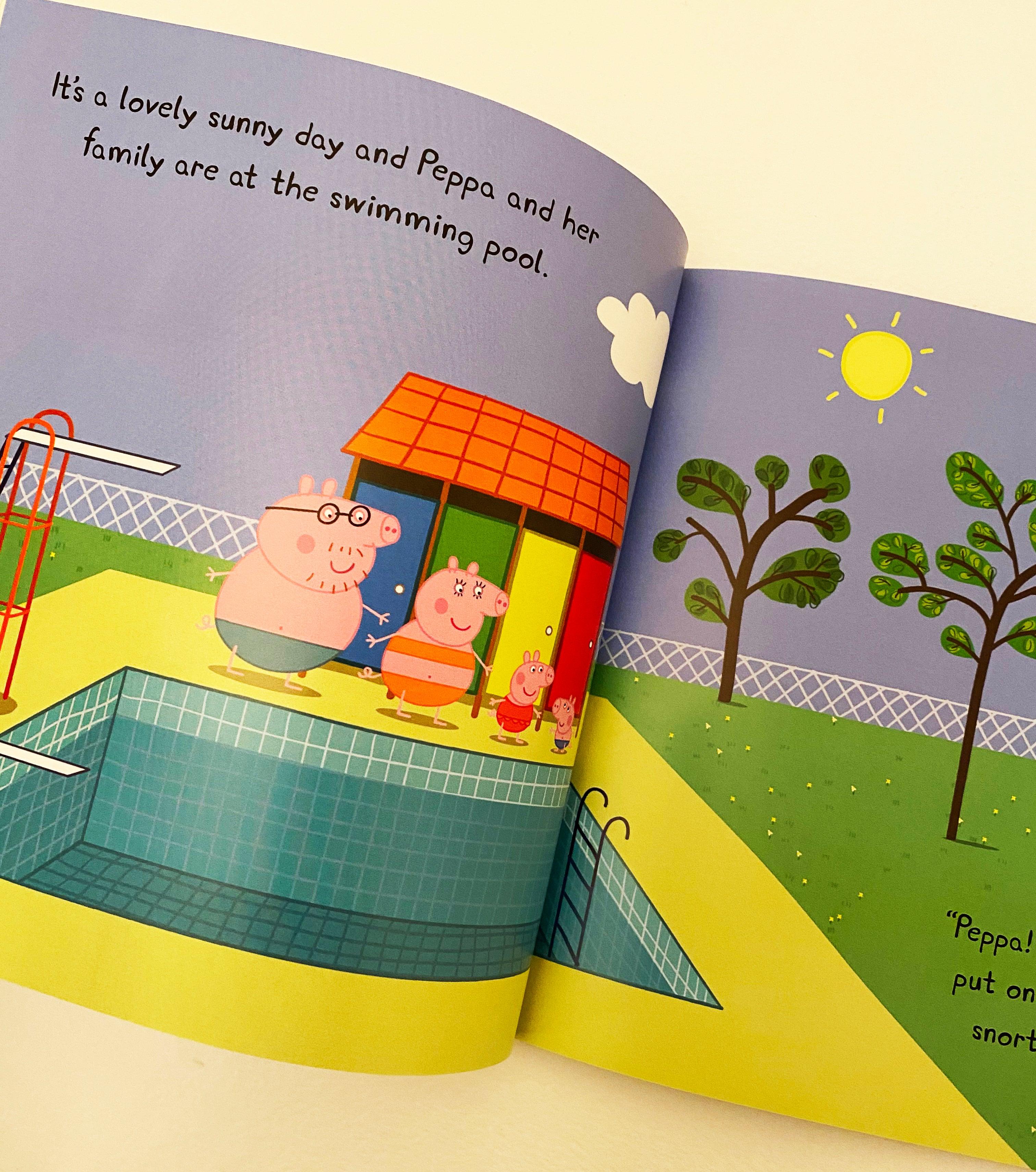 Peppa Pig - Peppa Goes Swimming - Book and CD - Spectrawide Bookstore