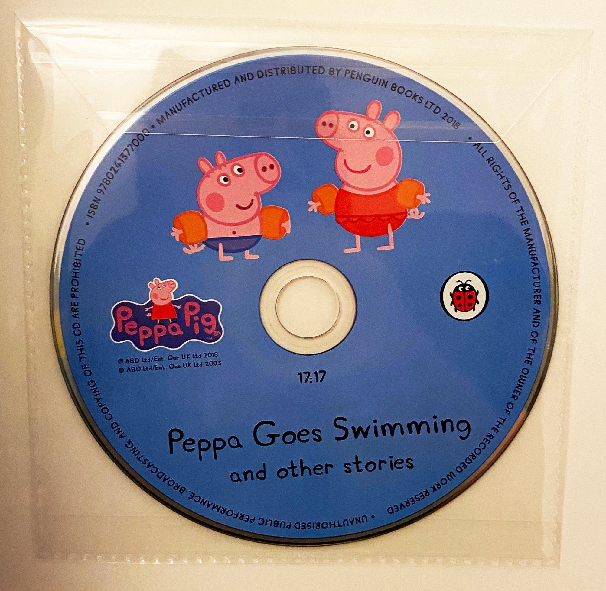 Peppa Pig - Peppa Goes Swimming - Book and CD - Spectrawide Bookstore