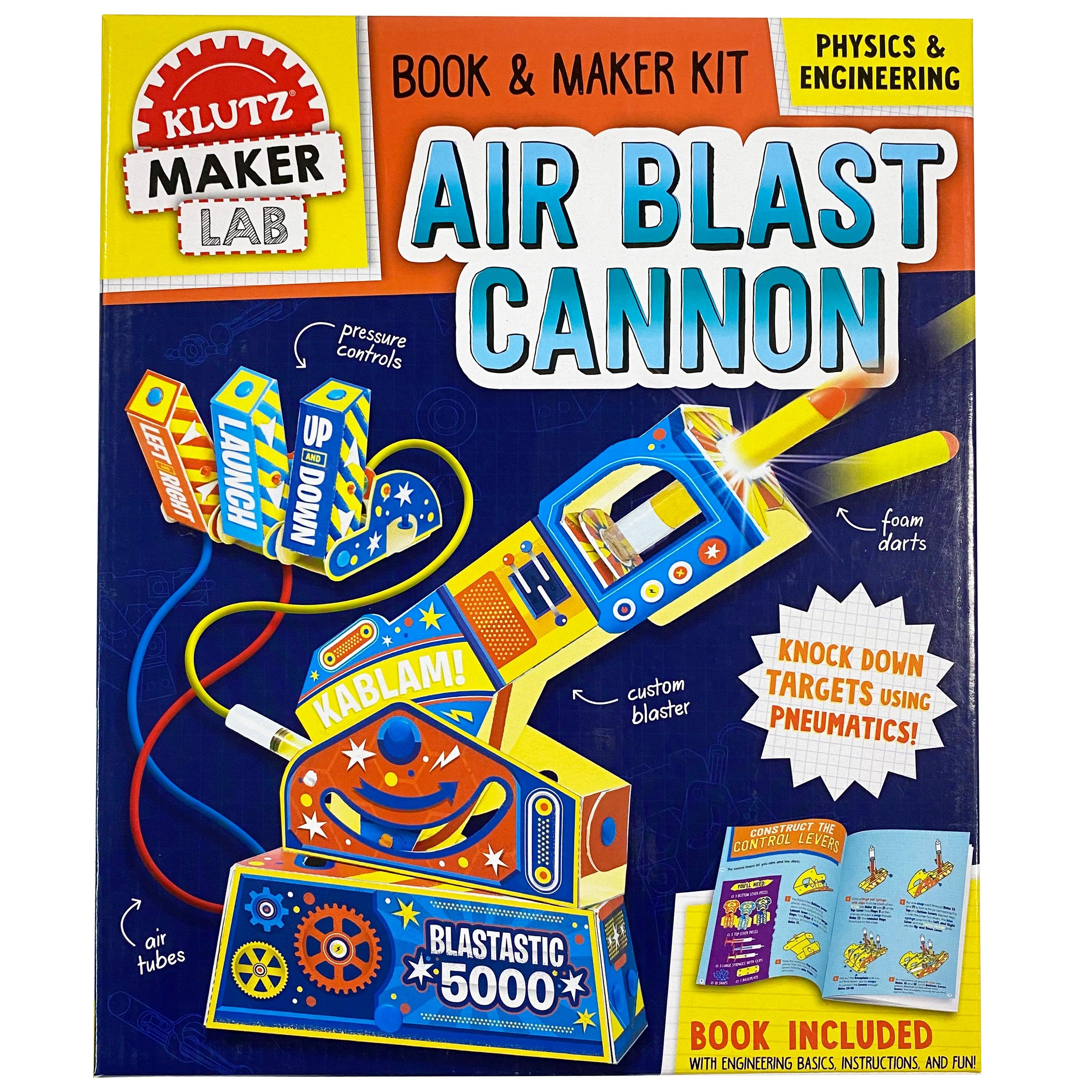 Klutz - AIR BLAST CANNON (Book & Craft Kit) - Spectrawide Bookstore