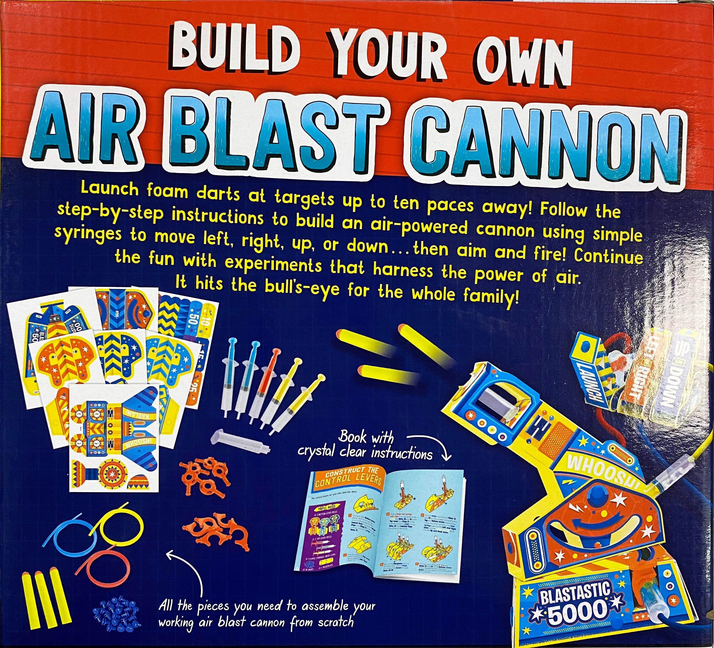 Klutz - AIR BLAST CANNON (Book & Craft Kit) - Spectrawide Bookstore