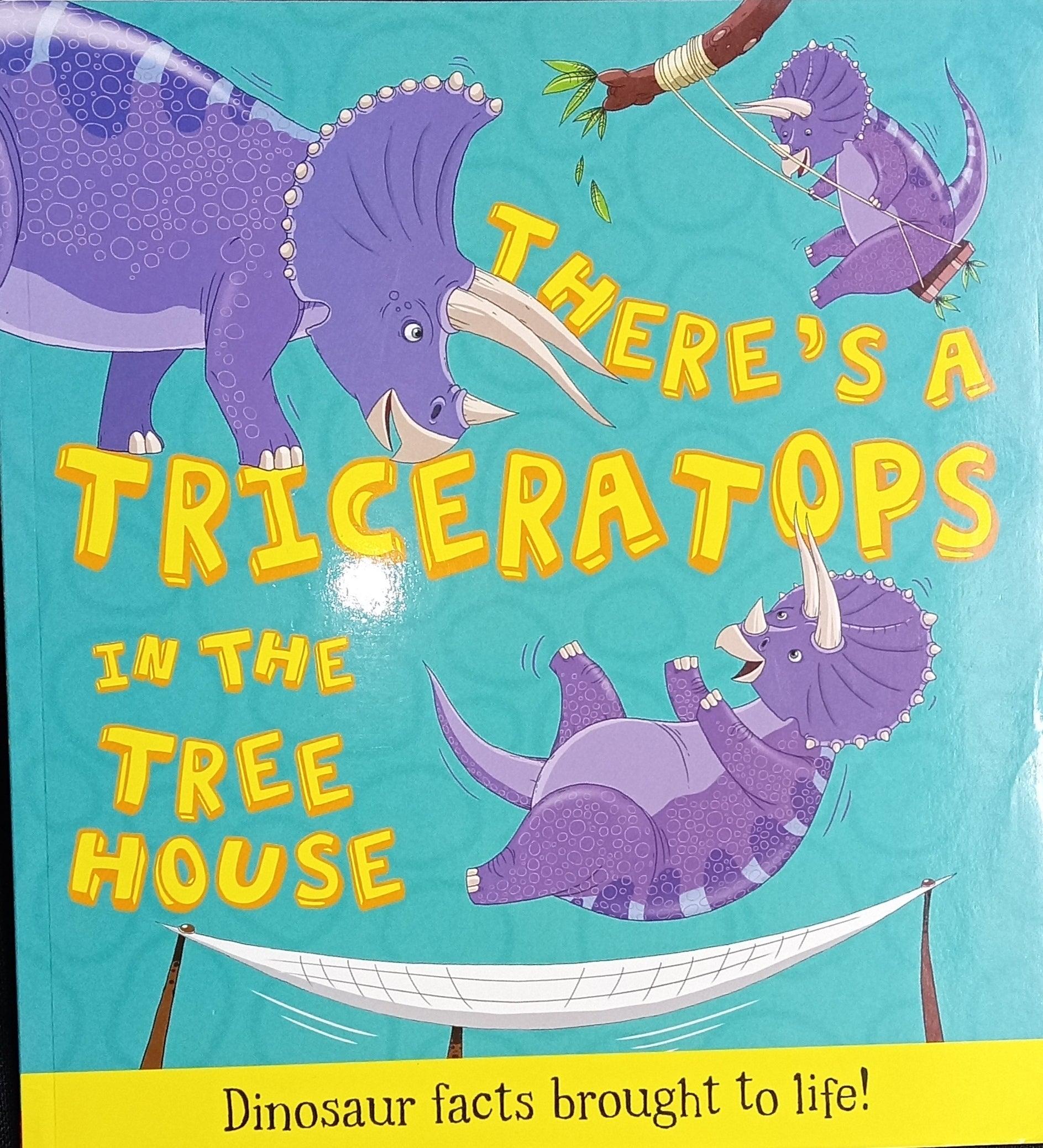 There's A Triceratops In Tree House - Spectrawide Bookstore