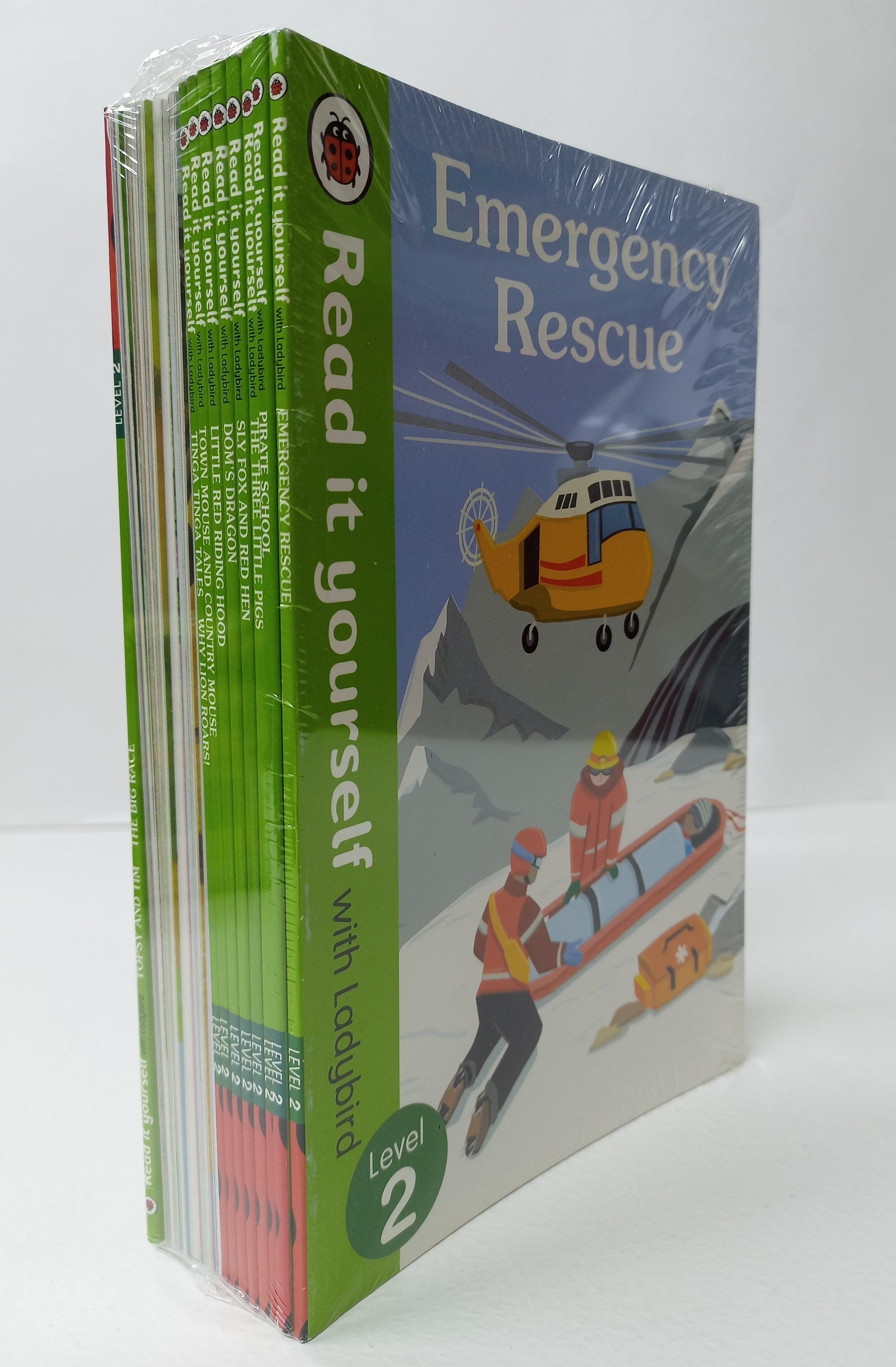 Read it Yourself with Ladybird Level 2: 16 Books Collection Set - Spectrawide Bookstore