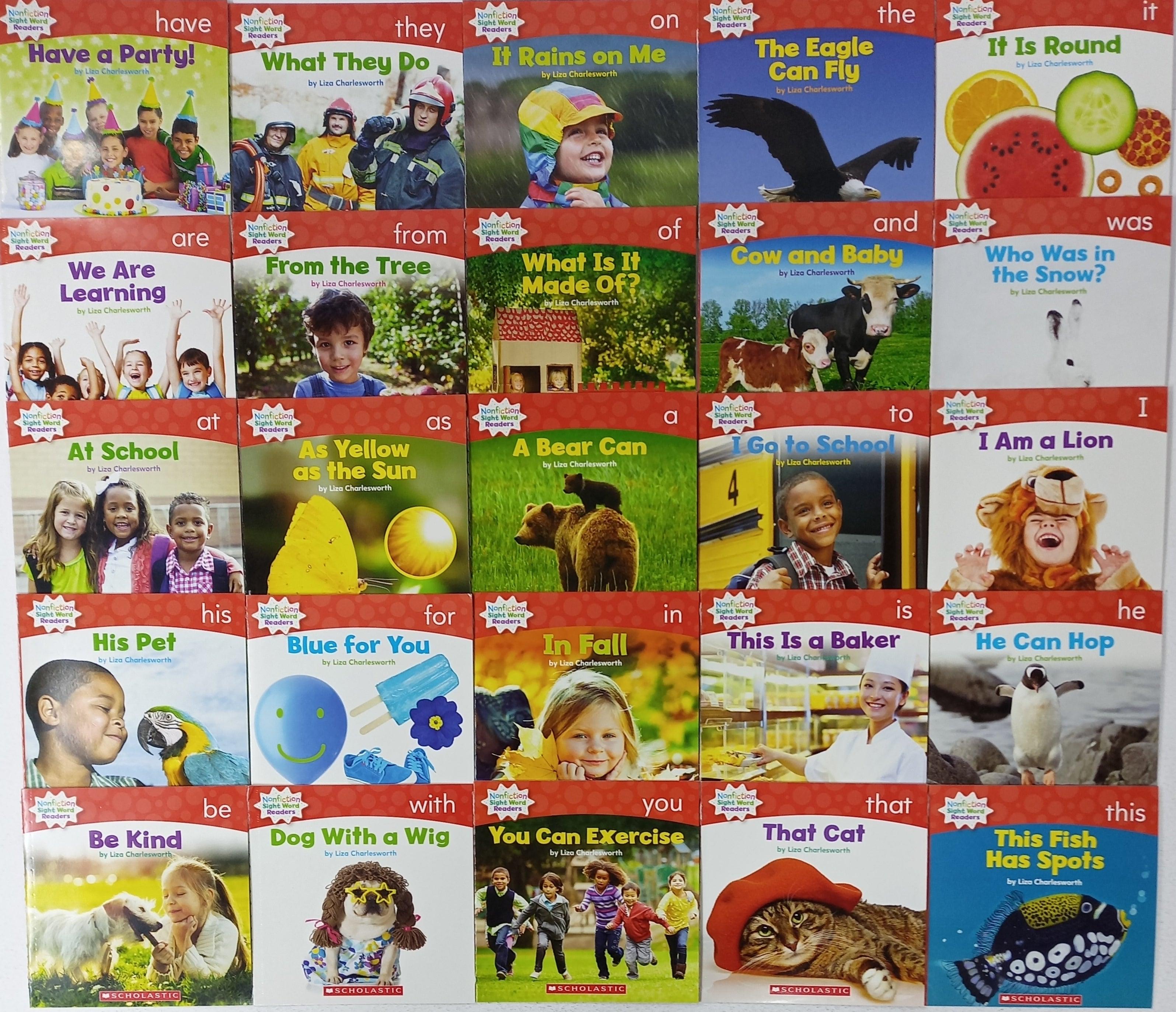 Nonfiction Sight Word Readers Level A - Spectrawide Bookstore