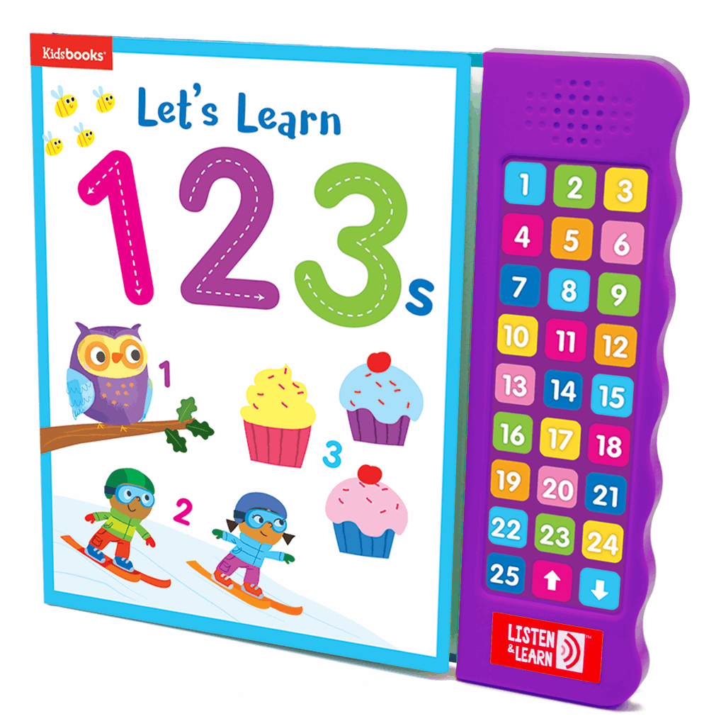 Let's Learn 123's - Sound Book - Spectrawide Bookstore
