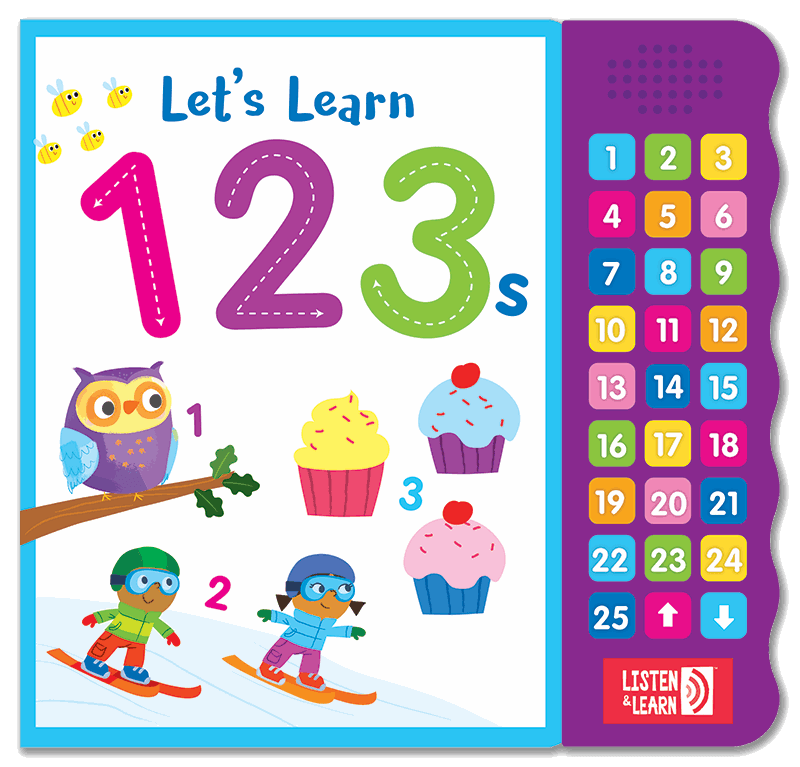 Let's Learn 123's - Sound Book - Spectrawide Bookstore