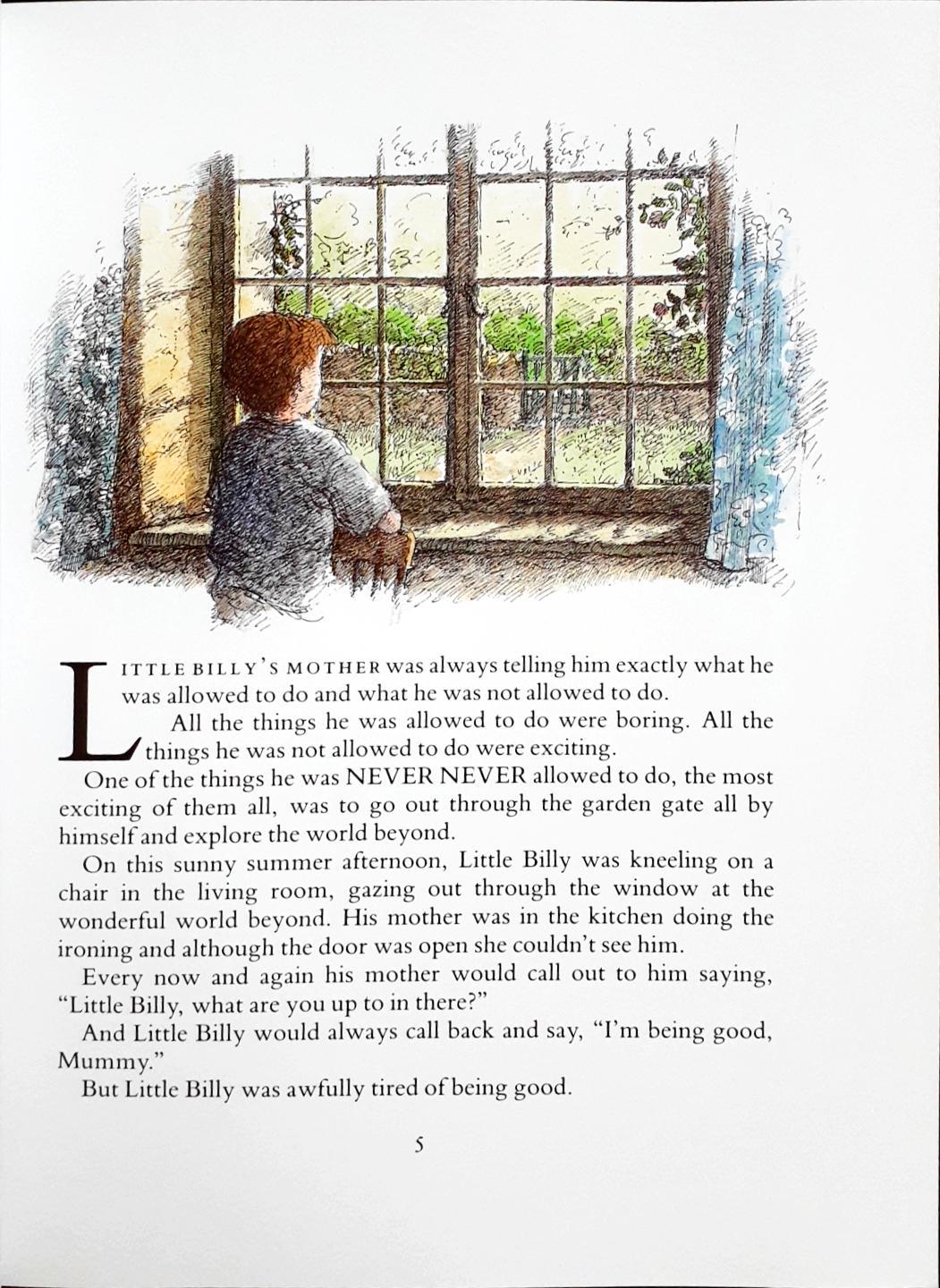 Billy and the Minpins - (Colour Edition) - Spectrawide Bookstore