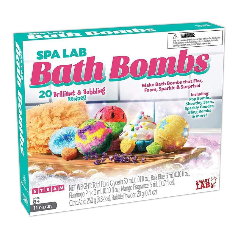 SPA LAB - Bath Bombs - 20 Brilliant & Bubbling Recipes - Spectrawide Bookstore