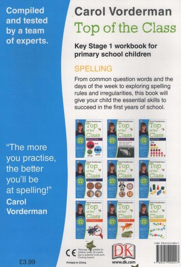 Top Of The Class-Spelling Key Stage 1-Age 6-7 - Spectrawide Bookstore