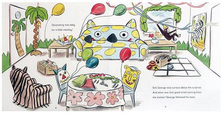 Margaret & H. A. Rey's - Curious George And The Birthday Surprise - Spectrawide Bookstore