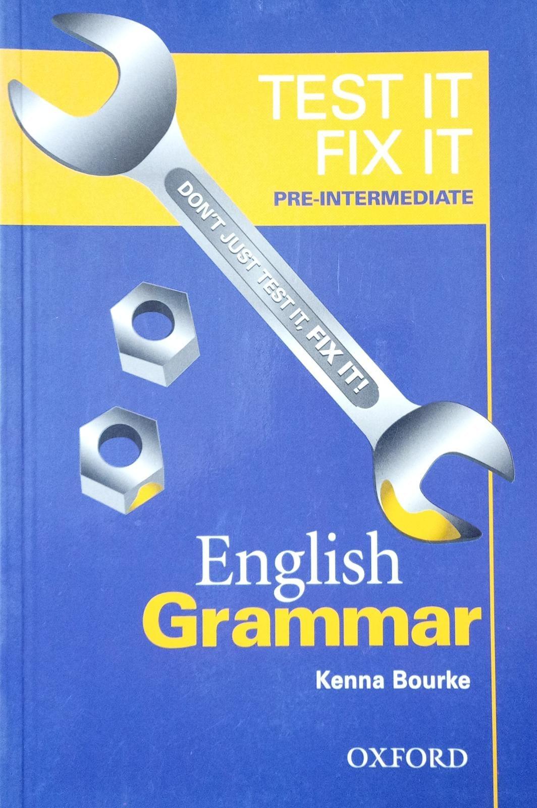 Test it, Fix it - English Grammar: Pre-intermediate - Spectrawide Bookstore