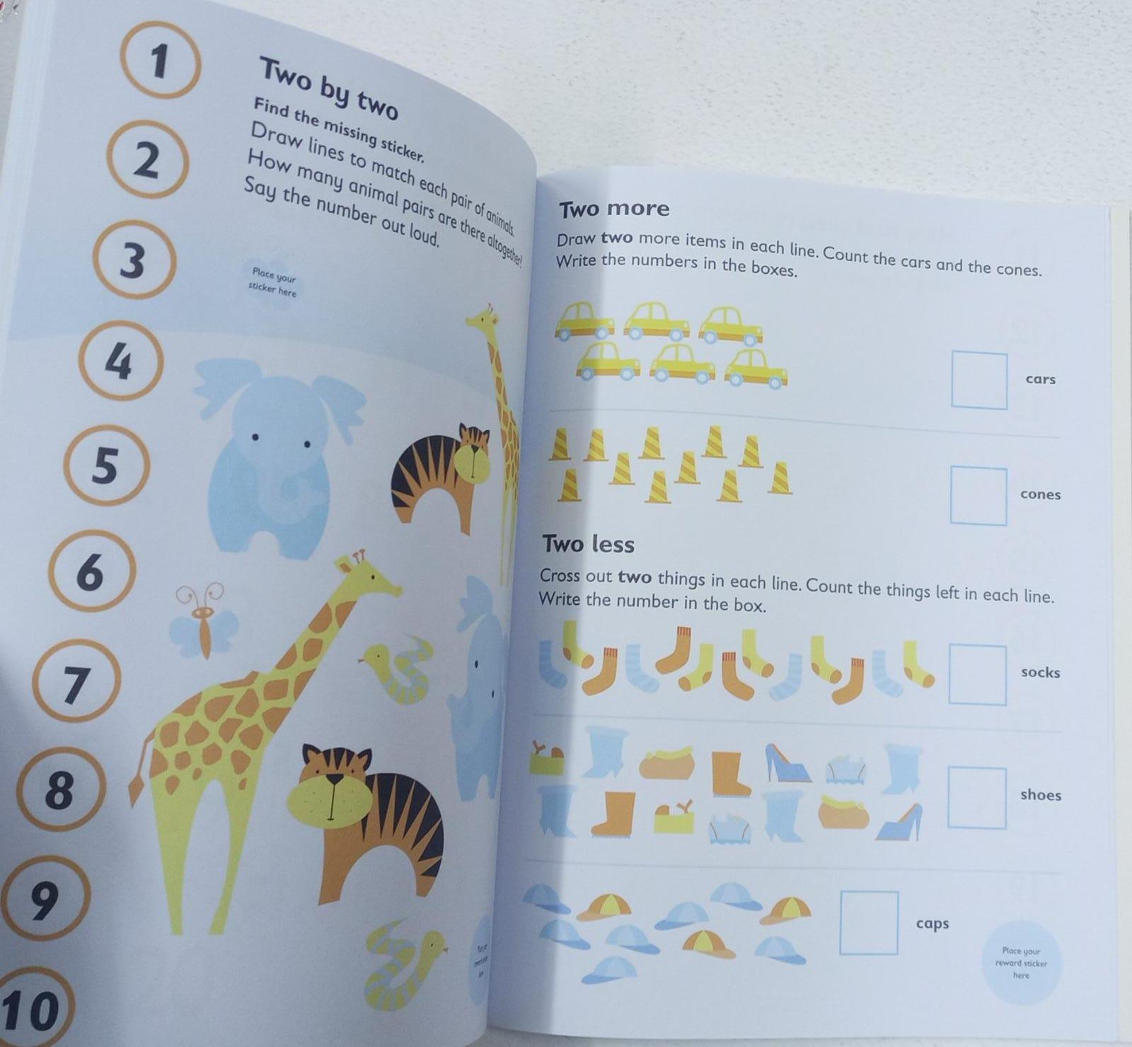 First Time Learning 3+ - Numbers - Spectrawide Bookstore