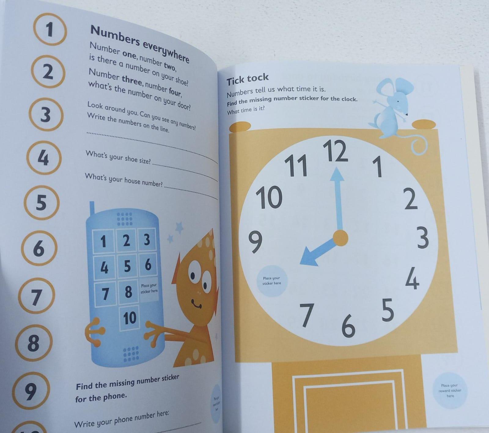 First Time Learning 3+ - Numbers - Spectrawide Bookstore